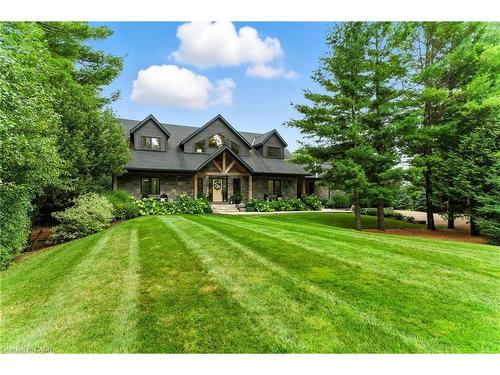 7381 Sideroad 4, Centre Wellington, ON - Outdoor With Deck Patio Veranda With Facade