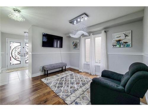 76 Mcallistar Drive, Binbrook, ON - Indoor Photo Showing Living Room