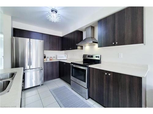 76 Mcallistar Drive, Binbrook, ON - Indoor Photo Showing Kitchen With Double Sink