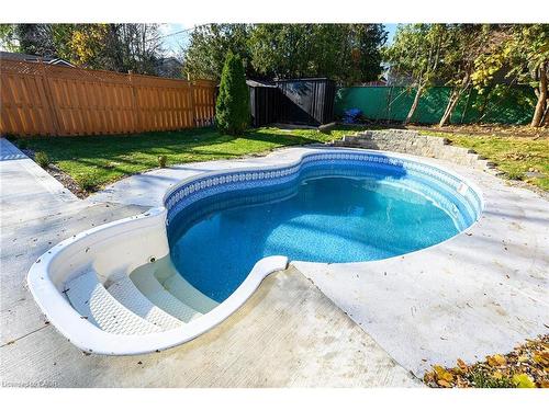 26 Martin Road, Hamilton, ON - Outdoor With In Ground Pool With Backyard