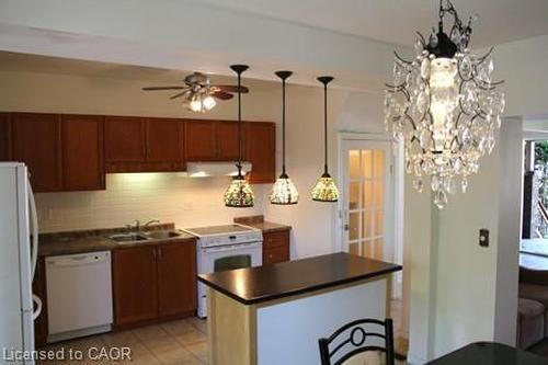 15 Springer Avenue, Hamilton, ON - Indoor Photo Showing Kitchen With Double Sink