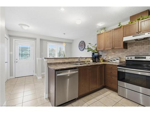 37-10 Foxglove Crescent, Kitchener, ON - Indoor Photo Showing Kitchen With Double Sink