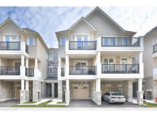 83-1317 Leriche Way, Milton, ON - Outdoor With Balcony With Facade