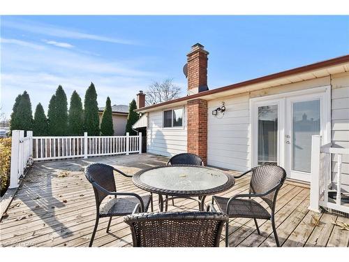 215 Berkindale Drive, Hamilton, ON - Outdoor With Deck Patio Veranda With Exterior