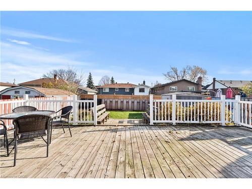 215 Berkindale Drive, Hamilton, ON - Outdoor With Deck Patio Veranda With Exterior