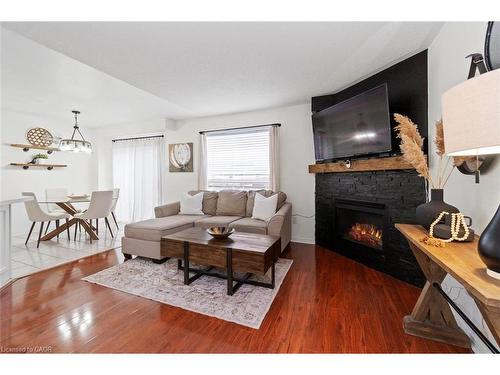 11 Redfinch Way, Brampton, ON - Indoor Photo Showing Living Room With Fireplace