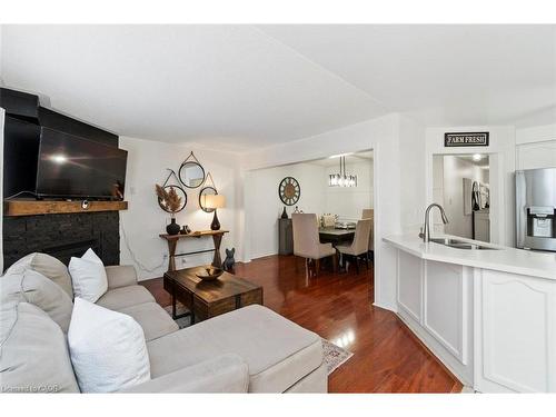 11 Redfinch Way, Brampton, ON - Indoor Photo Showing Living Room With Fireplace