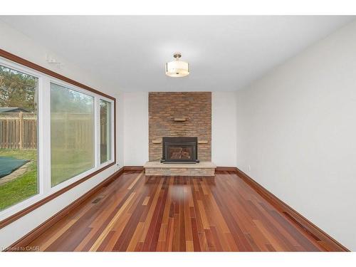 2523 Waterford Street, Oakville, ON - Indoor Photo Showing Living Room With Fireplace