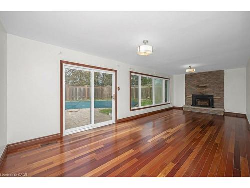 2523 Waterford Street, Oakville, ON - Indoor Photo Showing Living Room With Fireplace