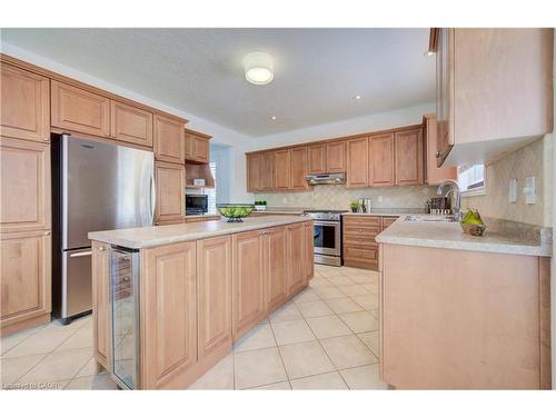 169 Falconridge Drive, Kitchener, ON - Indoor Photo Showing Kitchen With Stainless Steel Kitchen