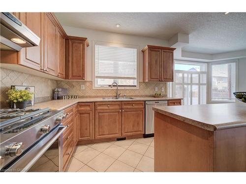 169 Falconridge Drive, Kitchener, ON - Indoor Photo Showing Kitchen With Double Sink