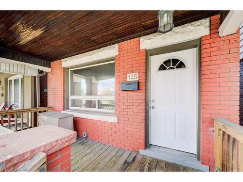 125 Melrose Avenue N, Hamilton, ON - Outdoor With Deck Patio Veranda With Exterior