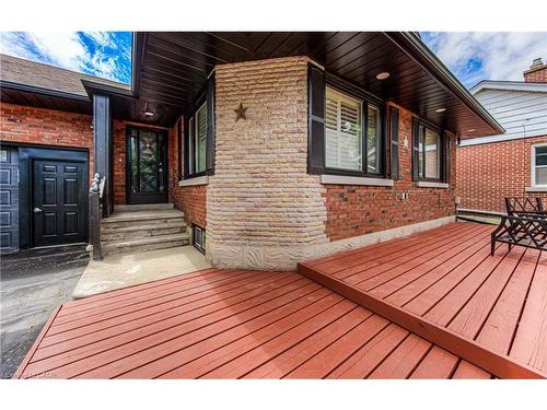 271 Bedford Road, Kitchener, ON - Outdoor With Deck Patio Veranda With Exterior