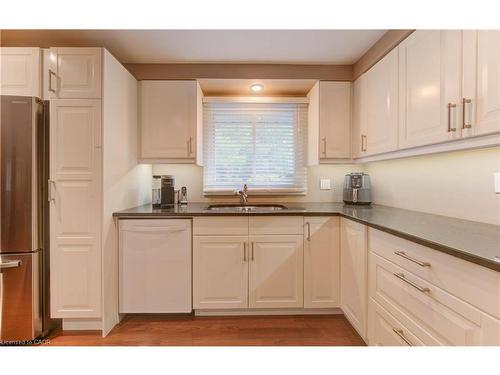 45 Shuh Avenue, Kitchener, ON - Indoor Photo Showing Kitchen With Double Sink