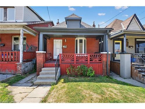 111 Hillyard Street, Hamilton, ON - Outdoor With Deck Patio Veranda With Facade