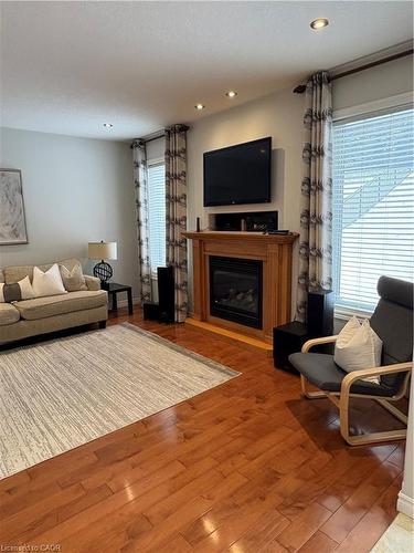 456 Westhaven Street, Waterloo, ON - Indoor Photo Showing Living Room With Fireplace