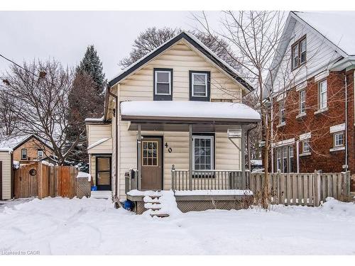 40 Krug Street, Kitchener, ON - Outdoor With Deck Patio Veranda With Facade