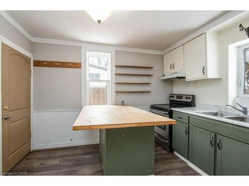 40 Krug Street, Kitchener, ON - Indoor Photo Showing Kitchen With Double Sink