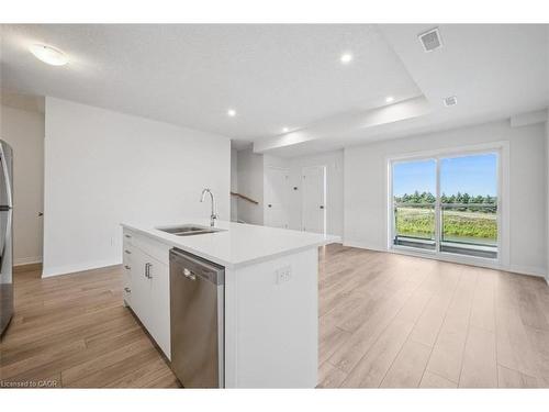 123 Reverie Way, Kitchener, ON - Indoor Photo Showing Kitchen With Double Sink