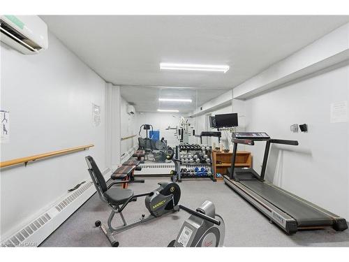 502-222 Jackson Street W, Hamilton, ON - Indoor Photo Showing Gym Room