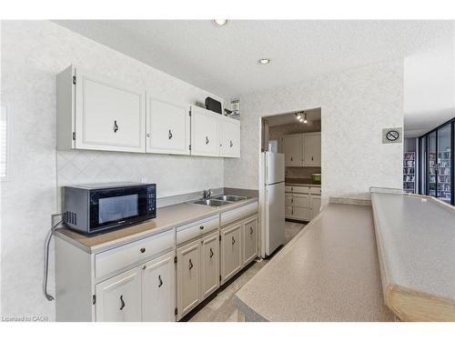 502-222 Jackson Street W, Hamilton, ON - Indoor Photo Showing Kitchen With Double Sink