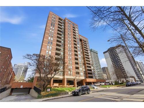 502-222 Jackson Street W, Hamilton, ON - Outdoor With Balcony With Facade