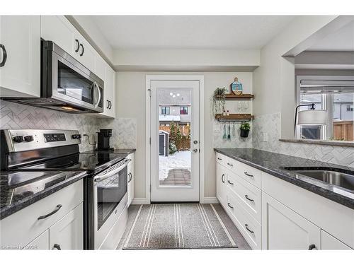 61 Miranda Path, Elmira, ON - Indoor Photo Showing Kitchen With Stainless Steel Kitchen With Upgraded Kitchen