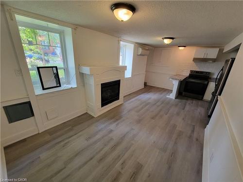 Lower-98 West Avenue N, Hamilton, ON - Indoor Photo Showing Other Room With Fireplace