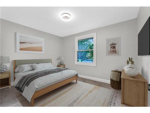 Upper-206 Shelley Drive, Kitchener, ON - Indoor Photo Showing Bedroom