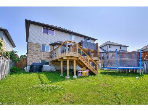 Lower-550 Rush Meadow Crescent, Kitchener, ON - Outdoor With Backyard With Exterior