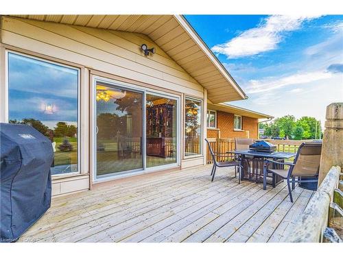 2276 Binbrook Road, Hamilton, ON - Outdoor With Deck Patio Veranda With Exterior