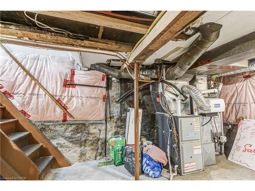201 Barton Street W, Hamilton, ON - Indoor Photo Showing Basement
