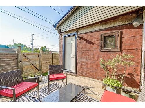 201 Barton Street W, Hamilton, ON - Outdoor With Deck Patio Veranda With Exterior