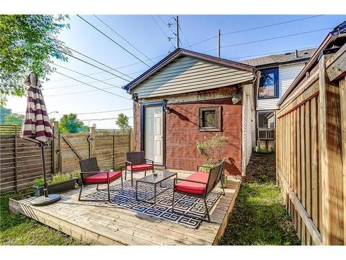 201 Barton Street W, Hamilton, ON - Outdoor With Deck Patio Veranda With Exterior