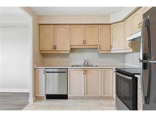 802-1272 Ontario Street, Burlington, ON - Indoor Photo Showing Kitchen With Stainless Steel Kitchen With Double Sink