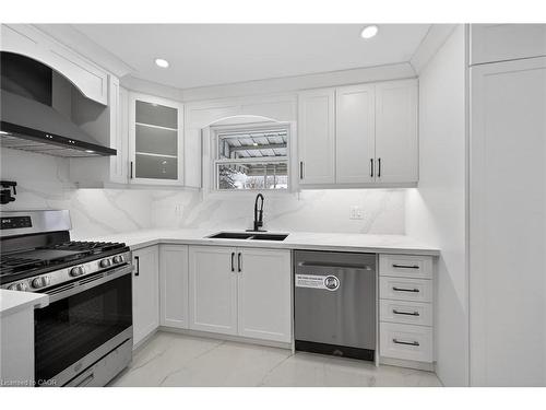 84 Blanmora Drive, Hamilton, ON - Indoor Photo Showing Kitchen With Upgraded Kitchen