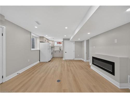 84 Blanmora Drive, Hamilton, ON - Indoor With Fireplace