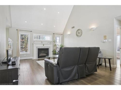 629 Burning Bush Road, Waterloo, ON - Indoor Photo Showing Living Room With Fireplace