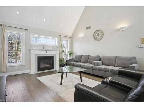 629 Burning Bush Road, Waterloo, ON - Indoor Photo Showing Living Room With Fireplace