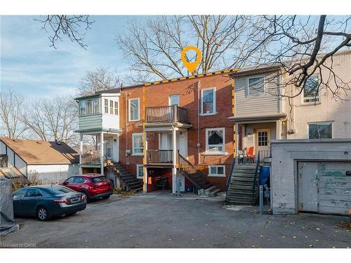 B-61 Eby Street, Kitchener, ON - Outdoor With Balcony With Facade