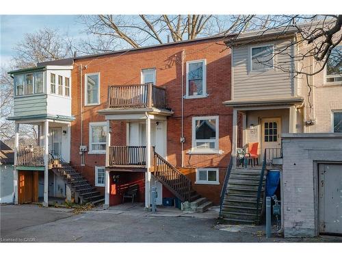 B-61 Eby Street, Kitchener, ON - Outdoor With Balcony With Facade