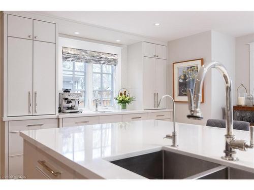 247 Douglas Avenue, Oakville, ON - Indoor Photo Showing Kitchen With Double Sink With Upgraded Kitchen