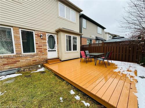 87 Fletcher Circle, Cambridge, ON - Outdoor With Deck Patio Veranda With Exterior