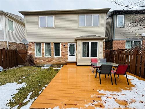 87 Fletcher Circle, Cambridge, ON - Outdoor With Deck Patio Veranda With Exterior