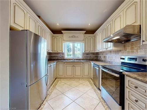 301 Mohawk Road, Oakville, ON - Indoor Photo Showing Kitchen With Double Sink