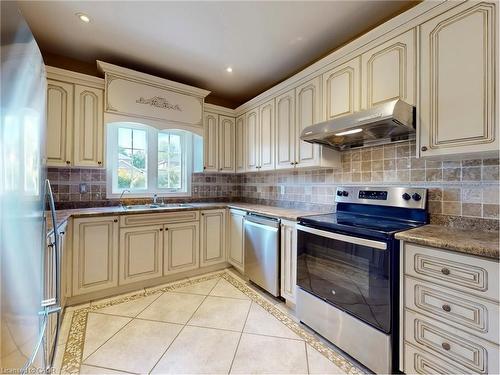 301 Mohawk Road, Oakville, ON - Indoor Photo Showing Kitchen With Stainless Steel Kitchen With Double Sink
