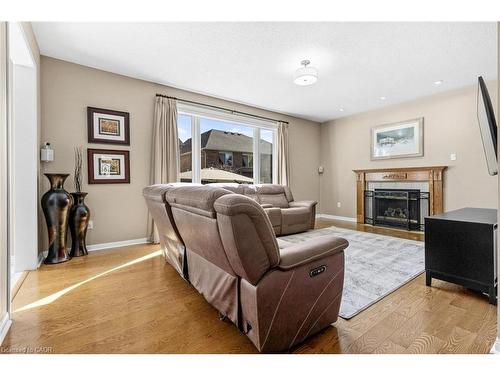 700 Auger Terrace, Milton, ON - Indoor Photo Showing Living Room With Fireplace