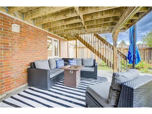 213 Falcon Drive, Woodstock, ON - Outdoor With Deck Patio Veranda With Exterior