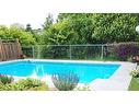 213 Falcon Drive, Woodstock, ON  - Outdoor With In Ground Pool With Backyard 