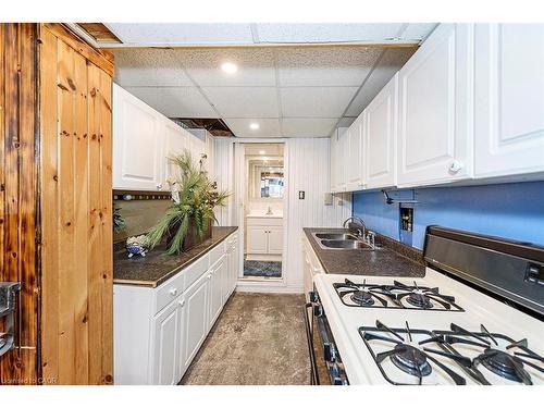 58 Eastvale Place, Hamilton, ON - Indoor Photo Showing Kitchen With Double Sink